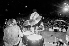 Jimi Hendrix and the  Experience Performing on Stage Fine Art Print