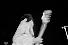 Jimi Hendrix in Motion, on Stage in Harlem Fine Art Print