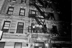 Tenants Singing Out Windows During Jimi Hendrix Concert in Harlem Fine Art Print