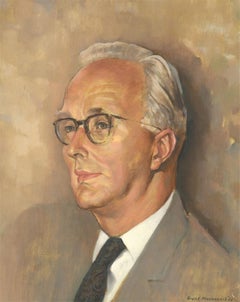 Grant Macdonald (geb. 1944) - 1966 Öl, Gentleman mit Gläsern