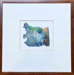 The Territory, Glasgow School Abstract Expressionist Mixed Media