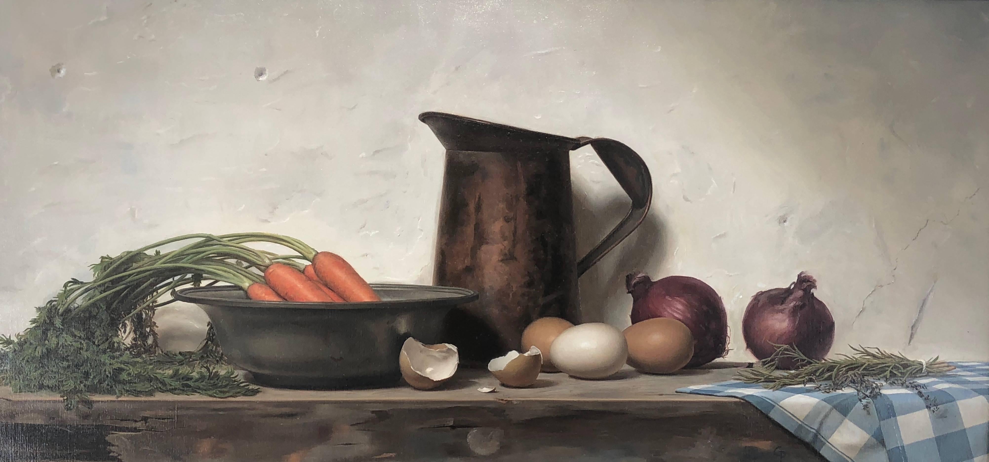 Grant Perry Still-Life Painting - Bonne Femme