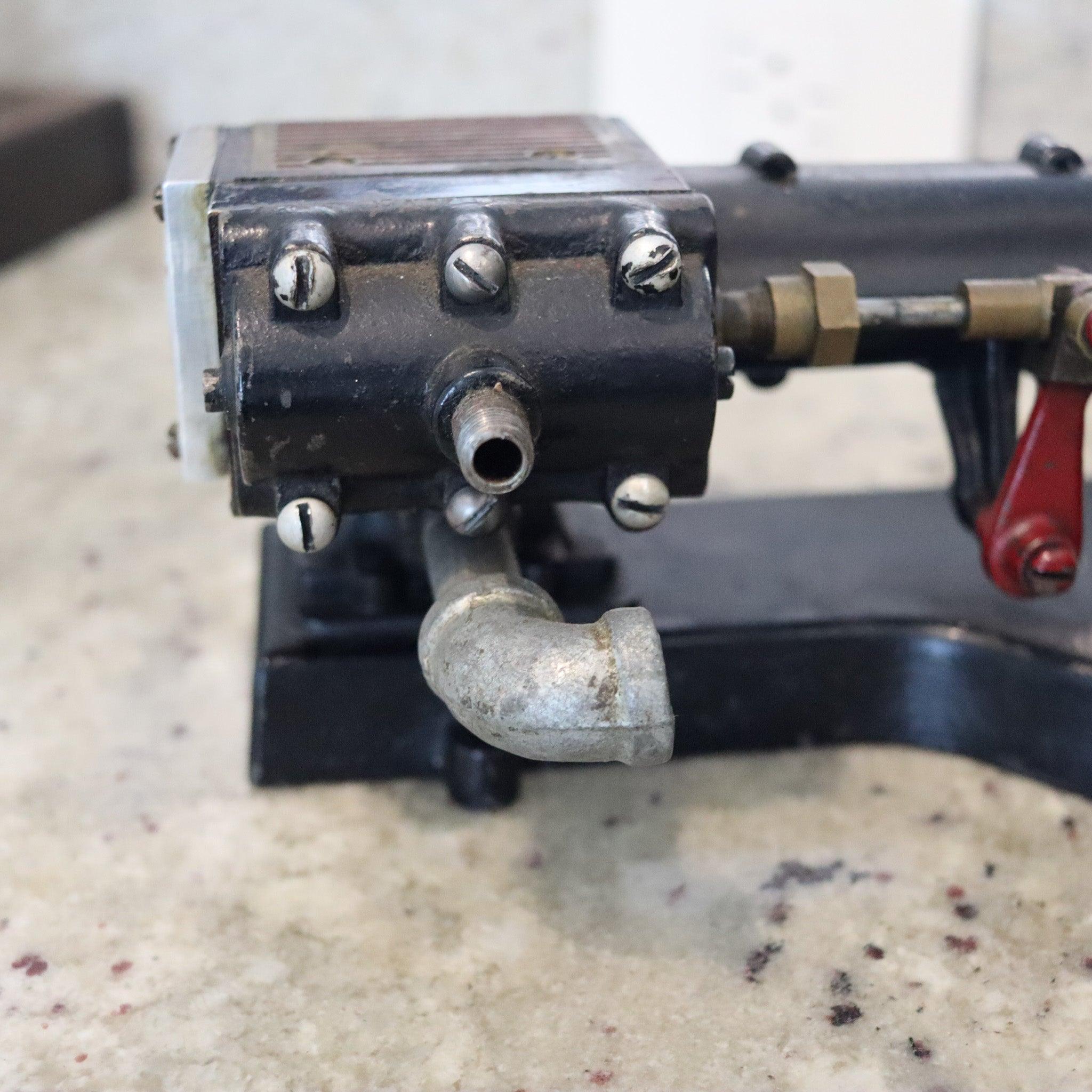 Americano GRANT SIPP 1895 Motore a vapore antico a pistone singolo Modello di motore in scala in vendita