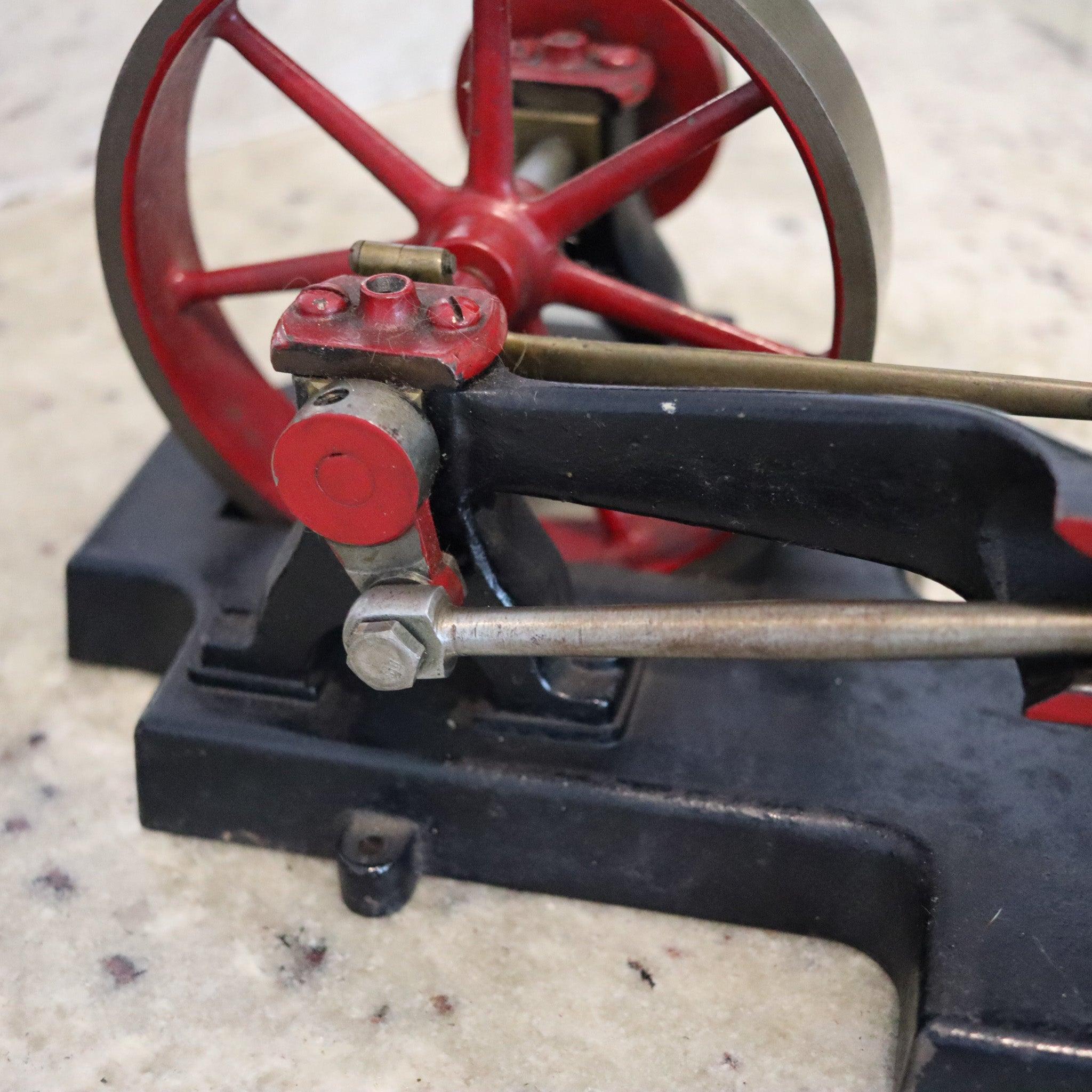 XIX secolo GRANT SIPP 1895 Motore a vapore antico a pistone singolo Modello di motore in scala in vendita