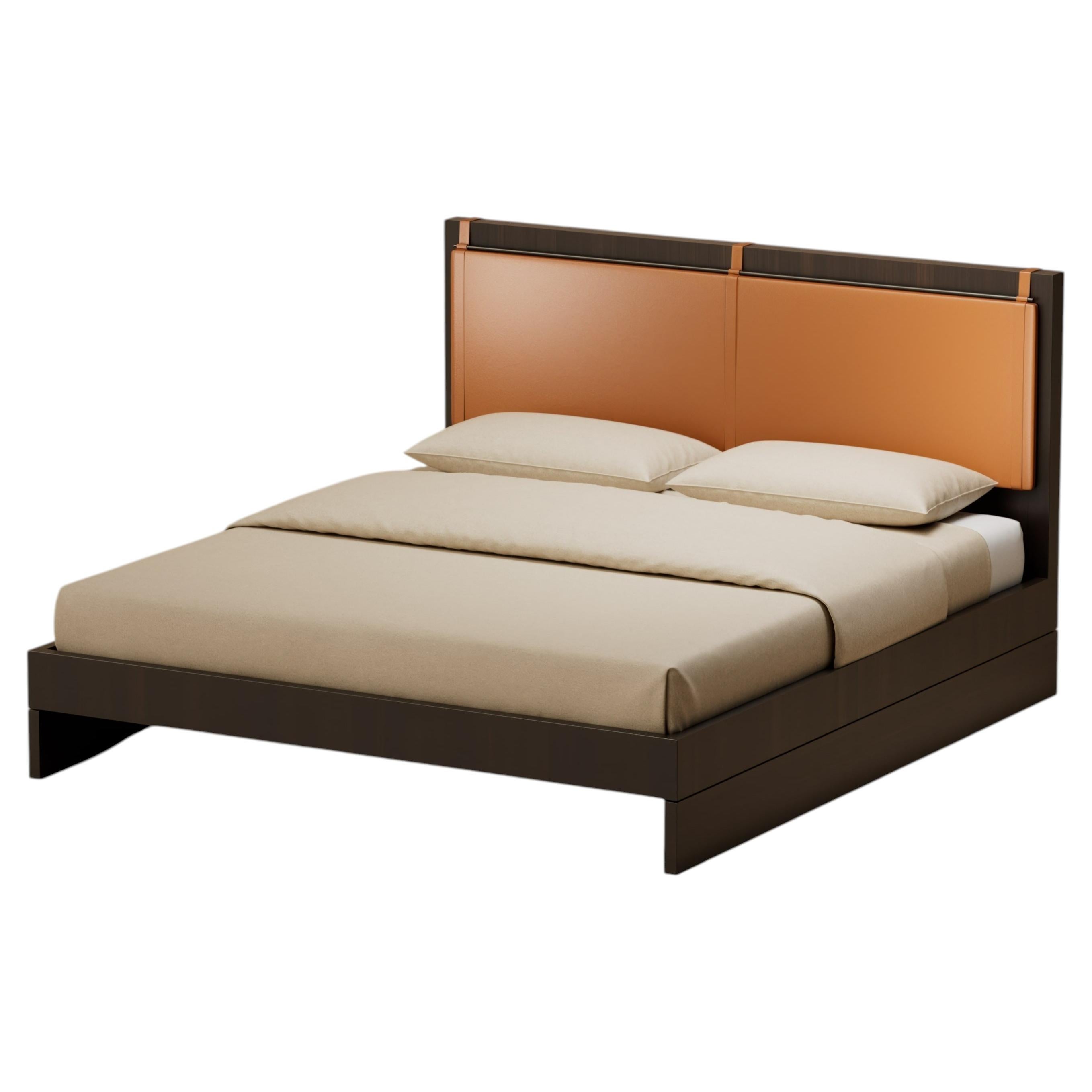 Letto Grant in noce di Lusano