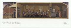 Used Grant Wood 'Dinner for Threshers' 2010- Offset Lithograph