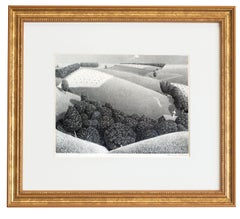 Original Grant Wood Lithograph 1938 Framed American Investment Quality Rare