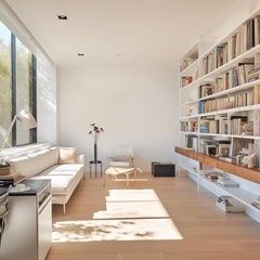 Red Bouquet  -  Tall Modern Floral Bouquet Steel Sculpture