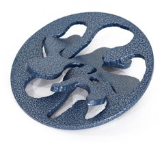 Splash - Abstract Round Contemporary Geometric Metal Sculpture for Table or Desk