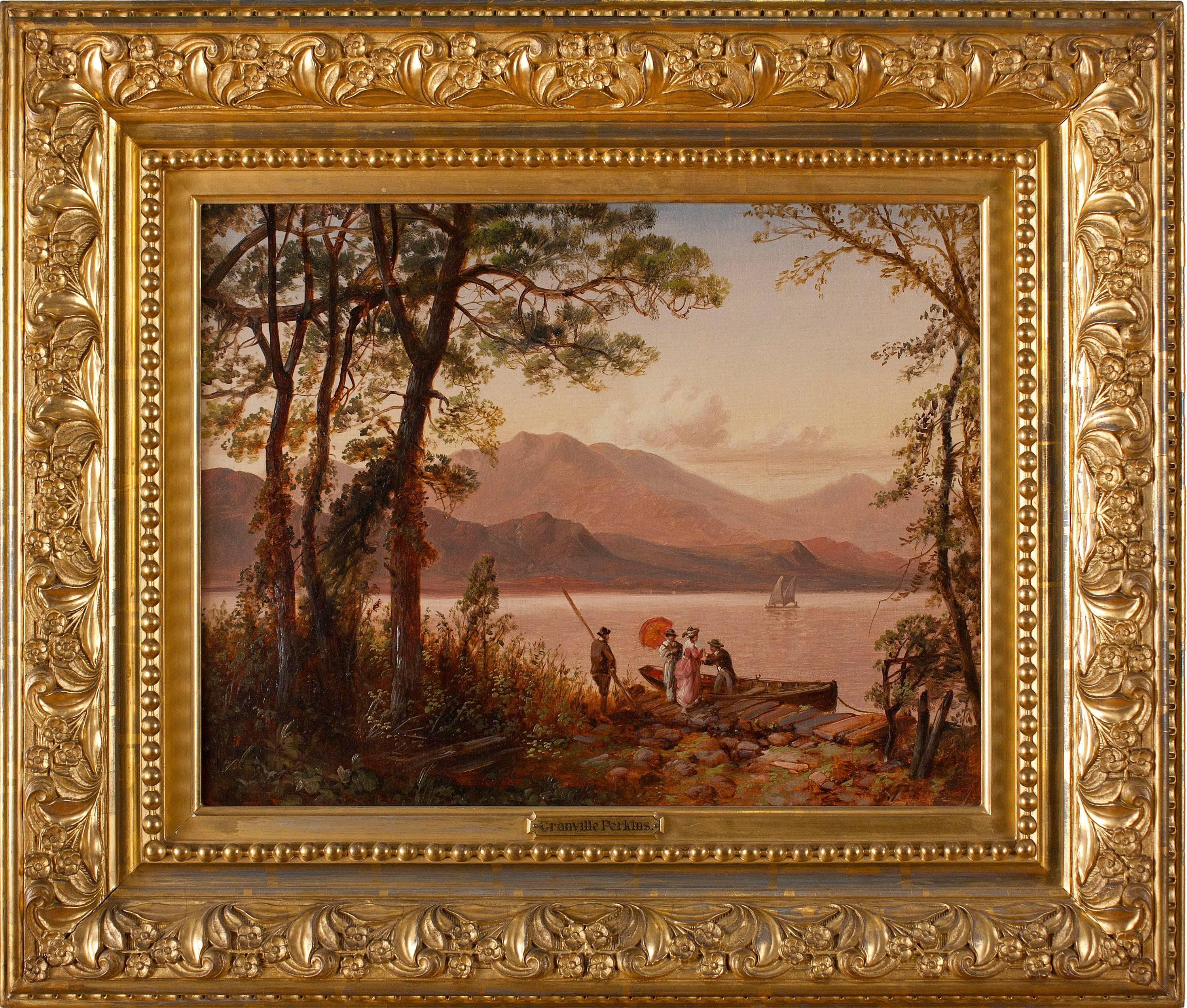 Herman Herzog Deer In A Wooded Landscape For Sale At 1stdibs