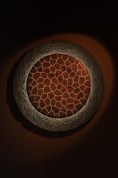 Zeitgenössische Wandskulptur "Contemporary" von Marcos Amato, limitierte Auflage von 120 Stück