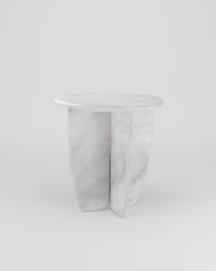 Grão Stone Side Table by Studio Orth