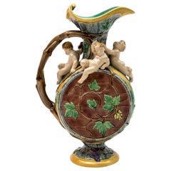 Grape Harvest Ewer, Deigned by H. Protat for Minton, 1872