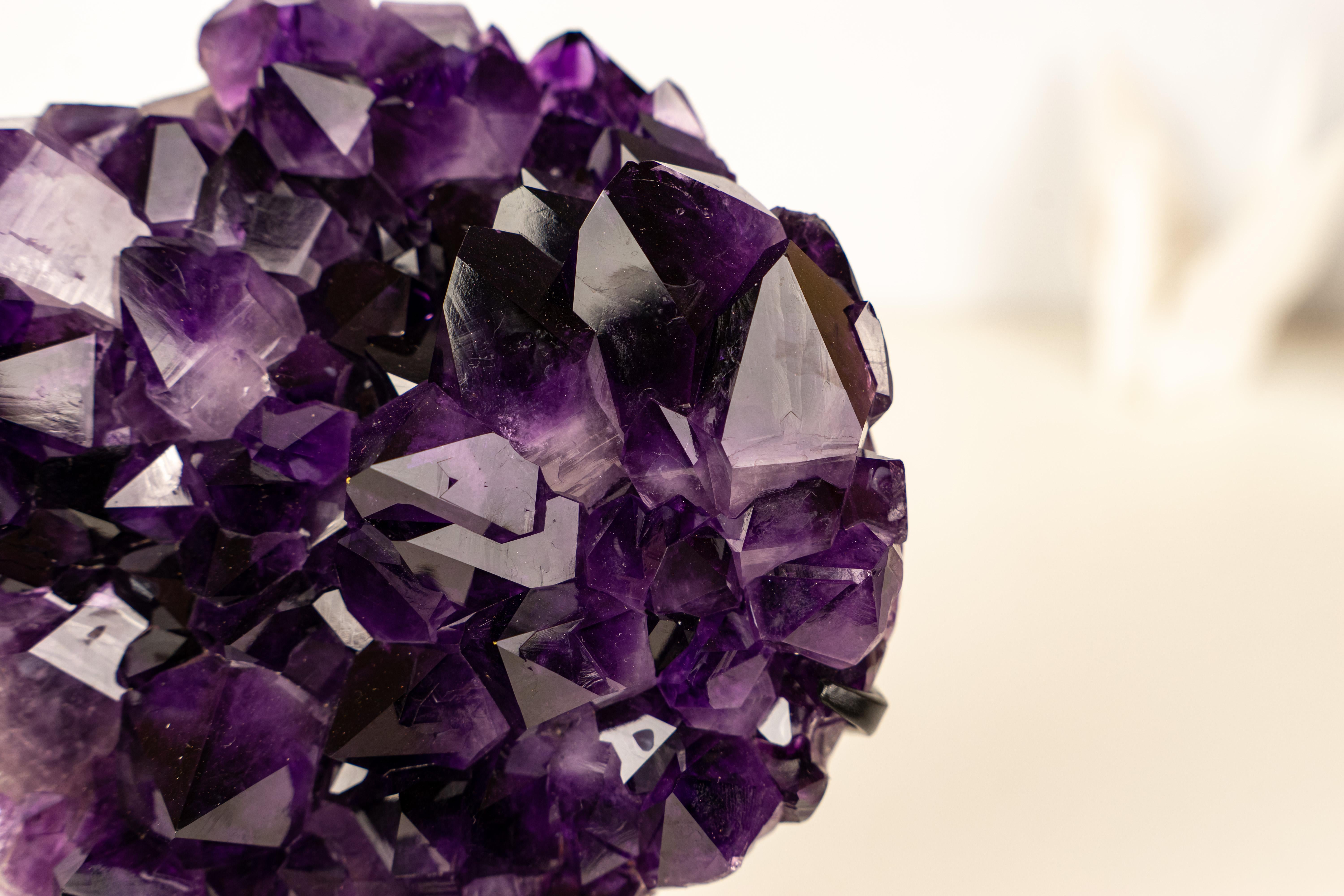 Crystal Grape Jelly Amethyst Cluster For Sale
