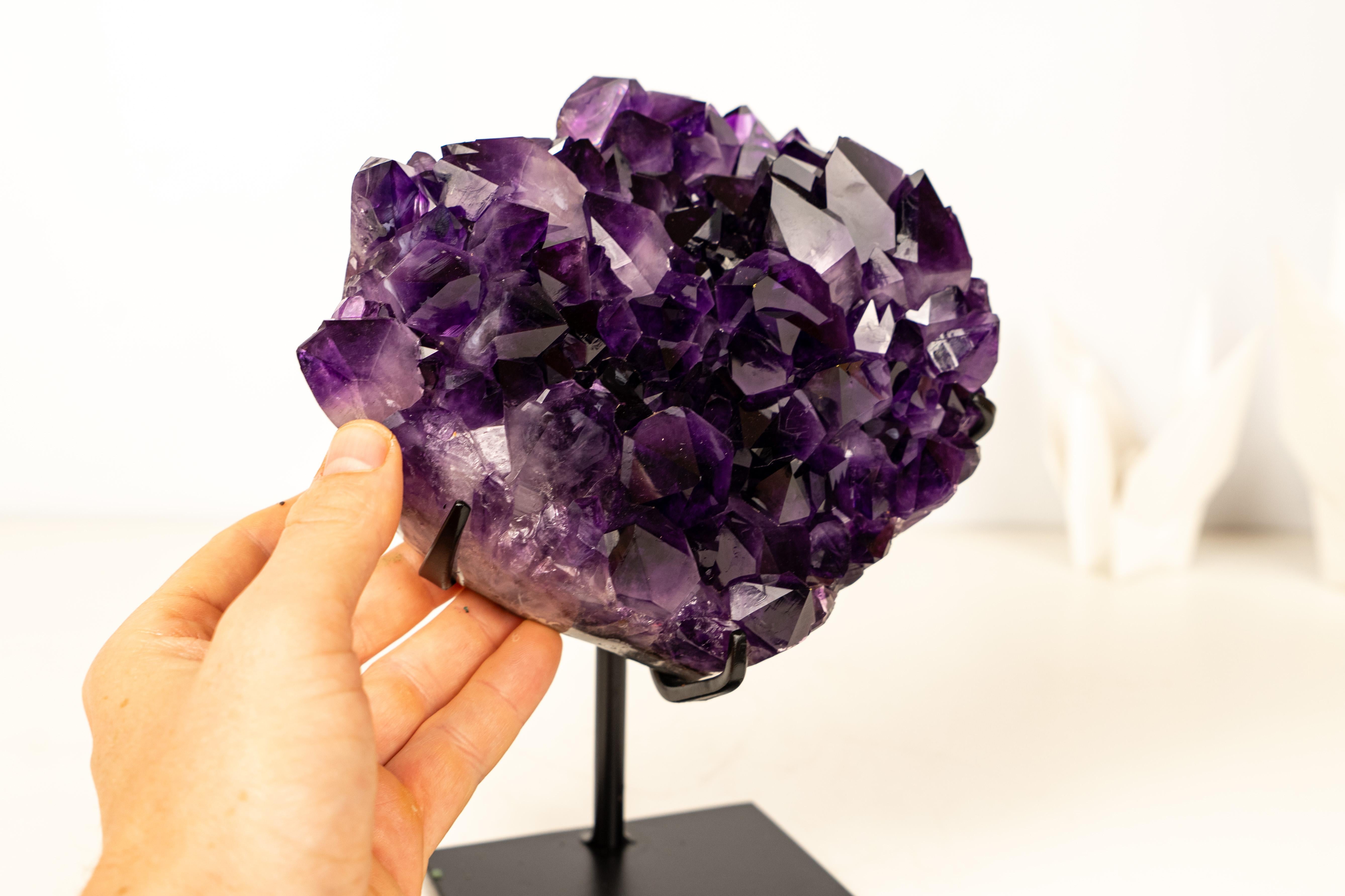 Grape Jelly Amethyst Cluster For Sale 2