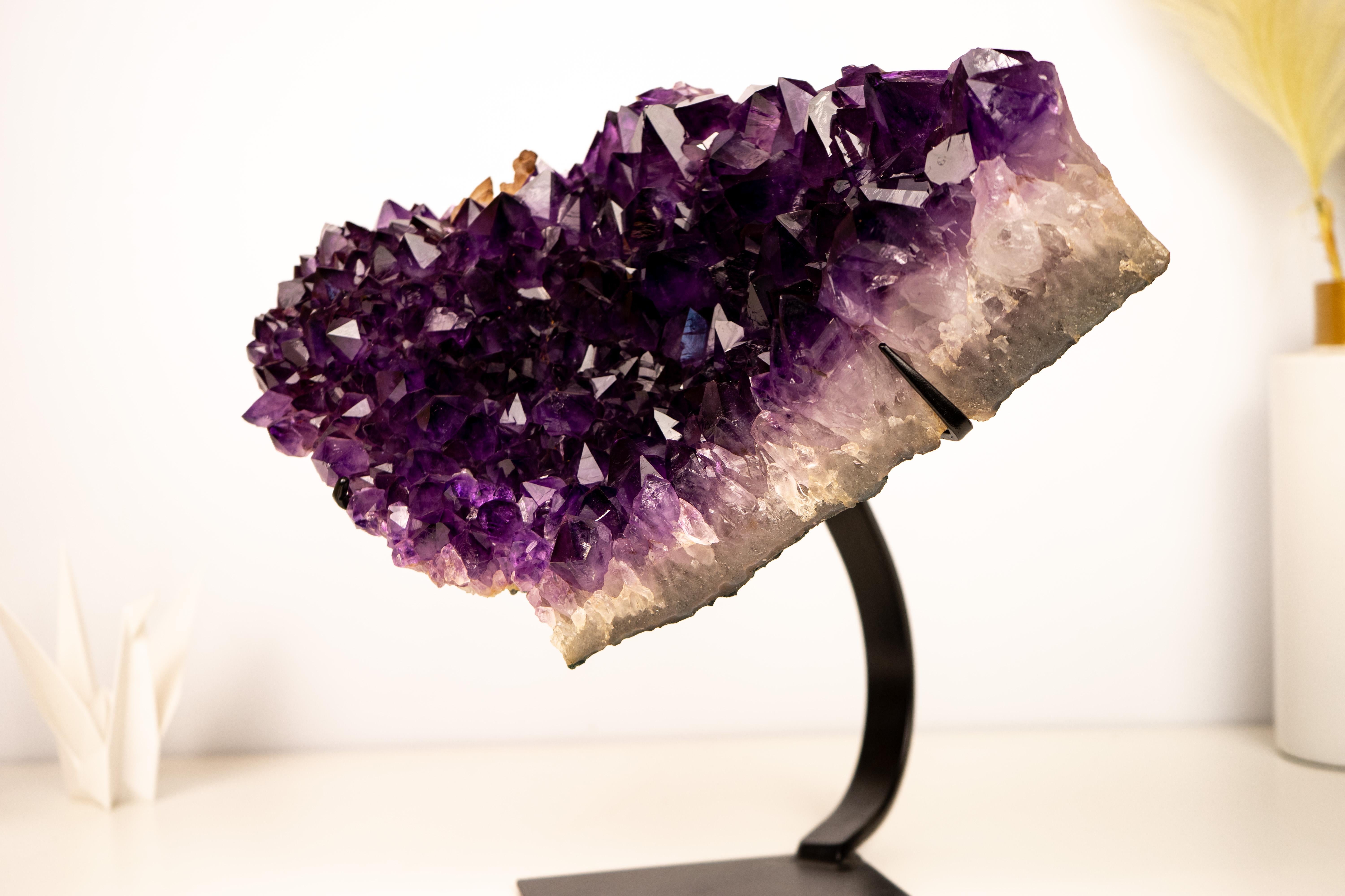 Grape Jelly Purple Amethyst Cluster For Sale 4