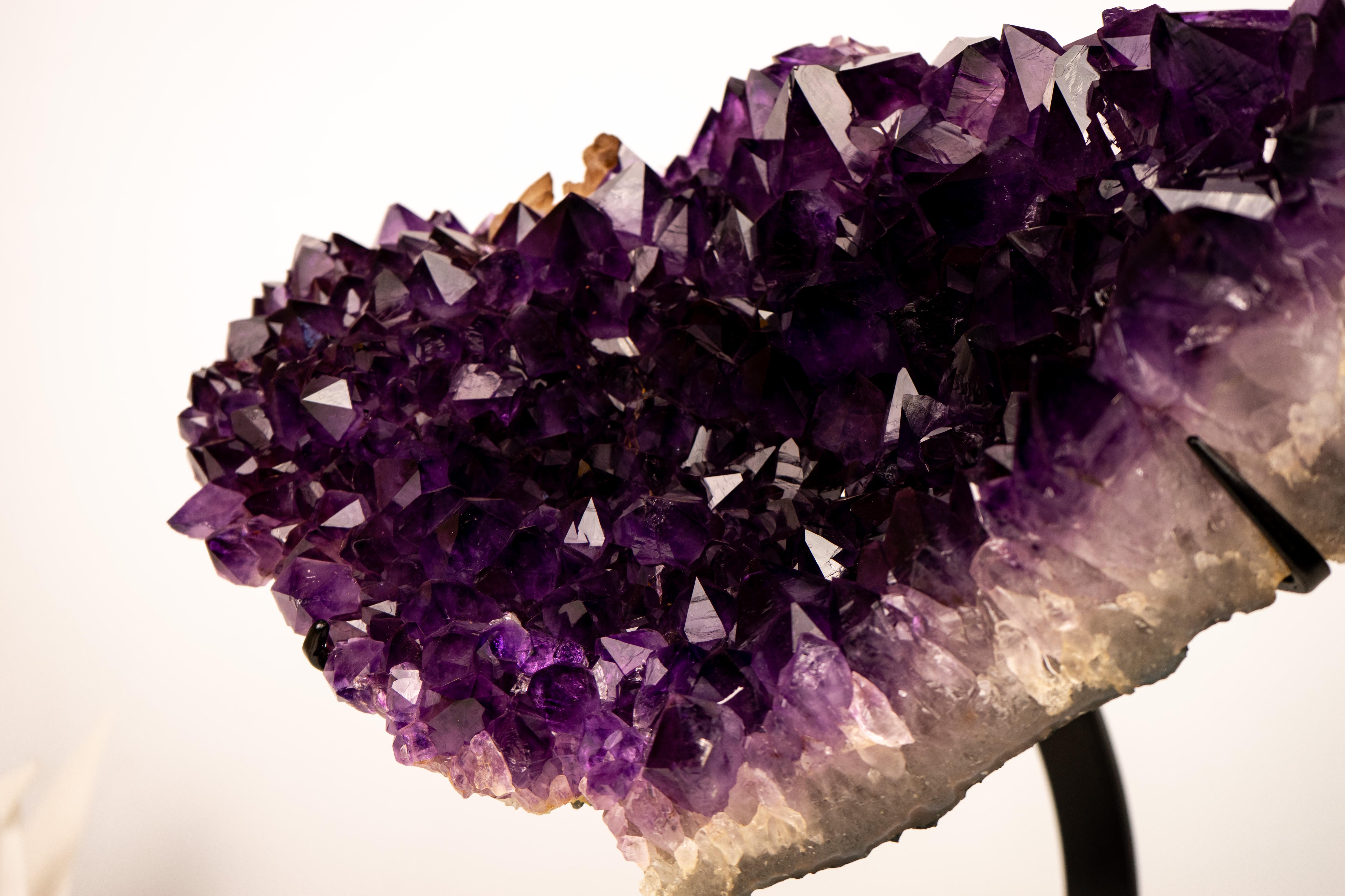 Grape Jelly Purple Amethyst Cluster For Sale 5