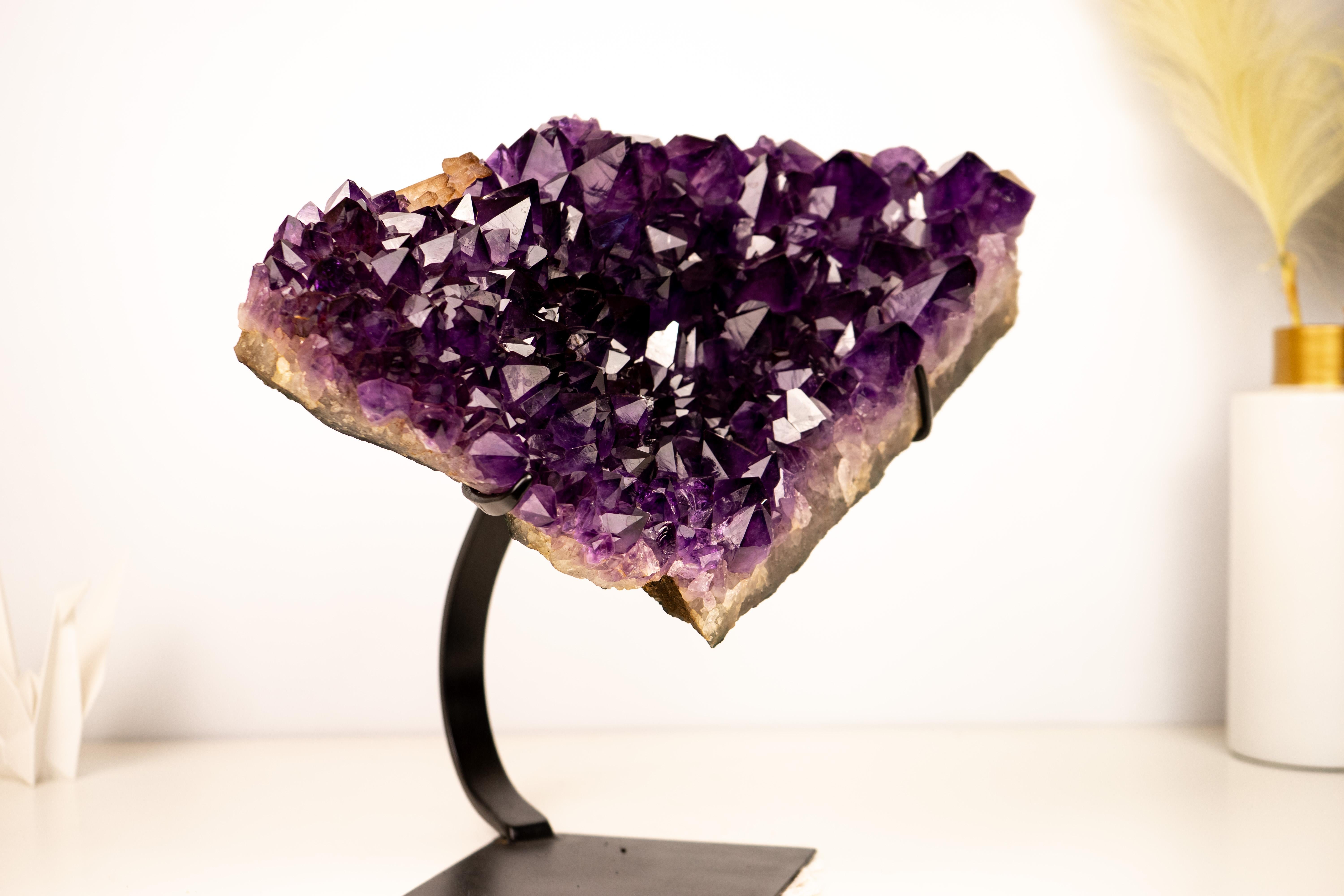 Grape Jelly Purple Amethyst Cluster For Sale 2