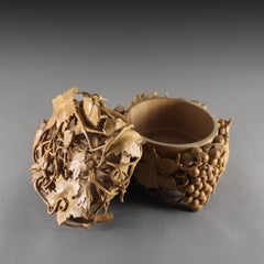 Grape Jewelry Box by Nairi Safaryan - Walnut Wood