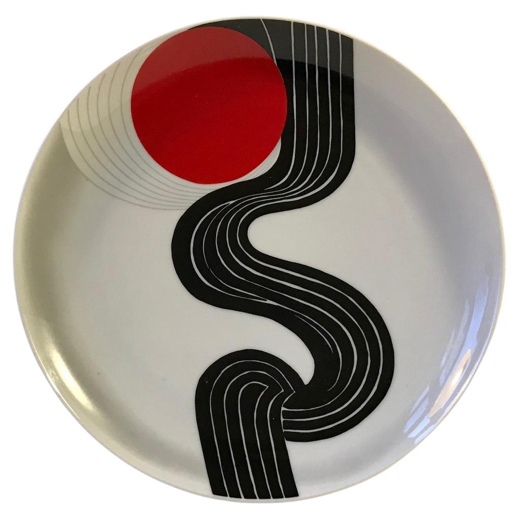Graphic Art Wall Plaque Energie by Srivastava Narendra for Rosenthal, 1970s