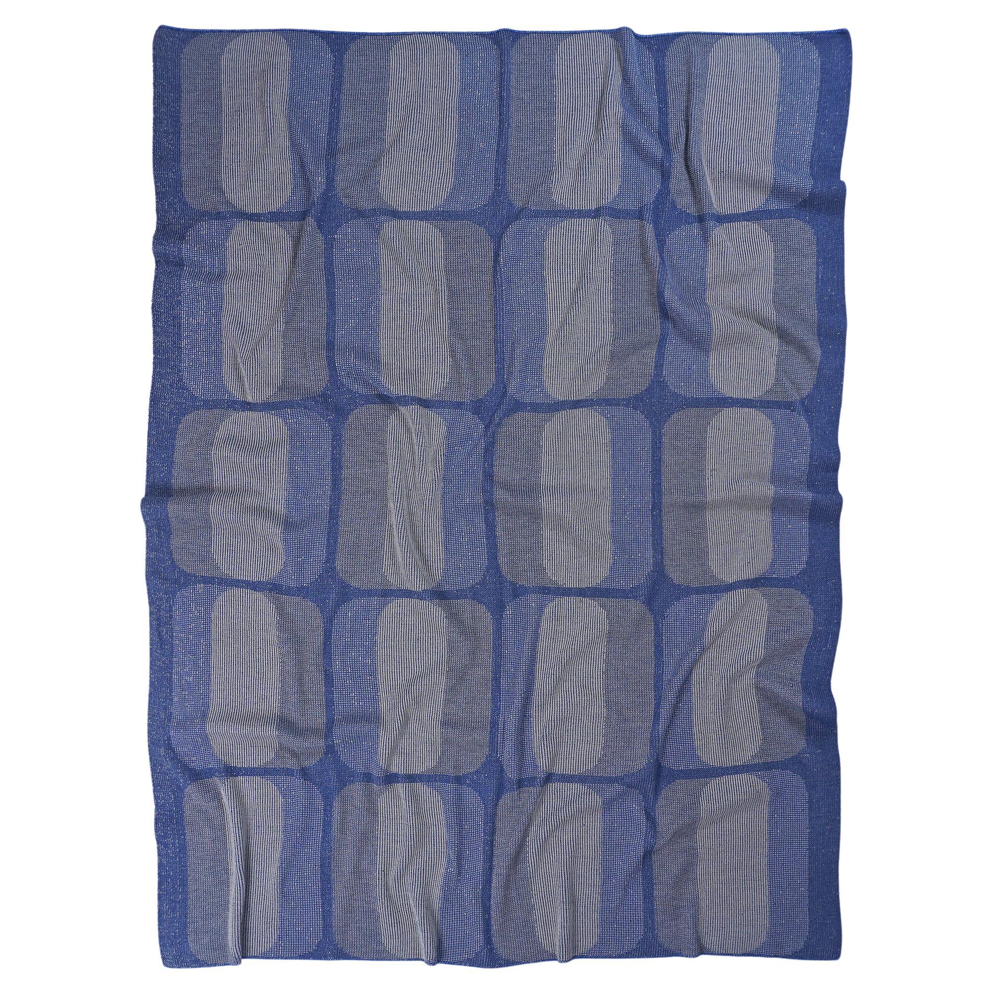 Graphic Blanket by Designer Boi, Merino Wool & Organic Cotton, Germany