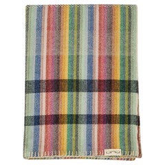 Graphic Burel Wool Multicoloured Blanket