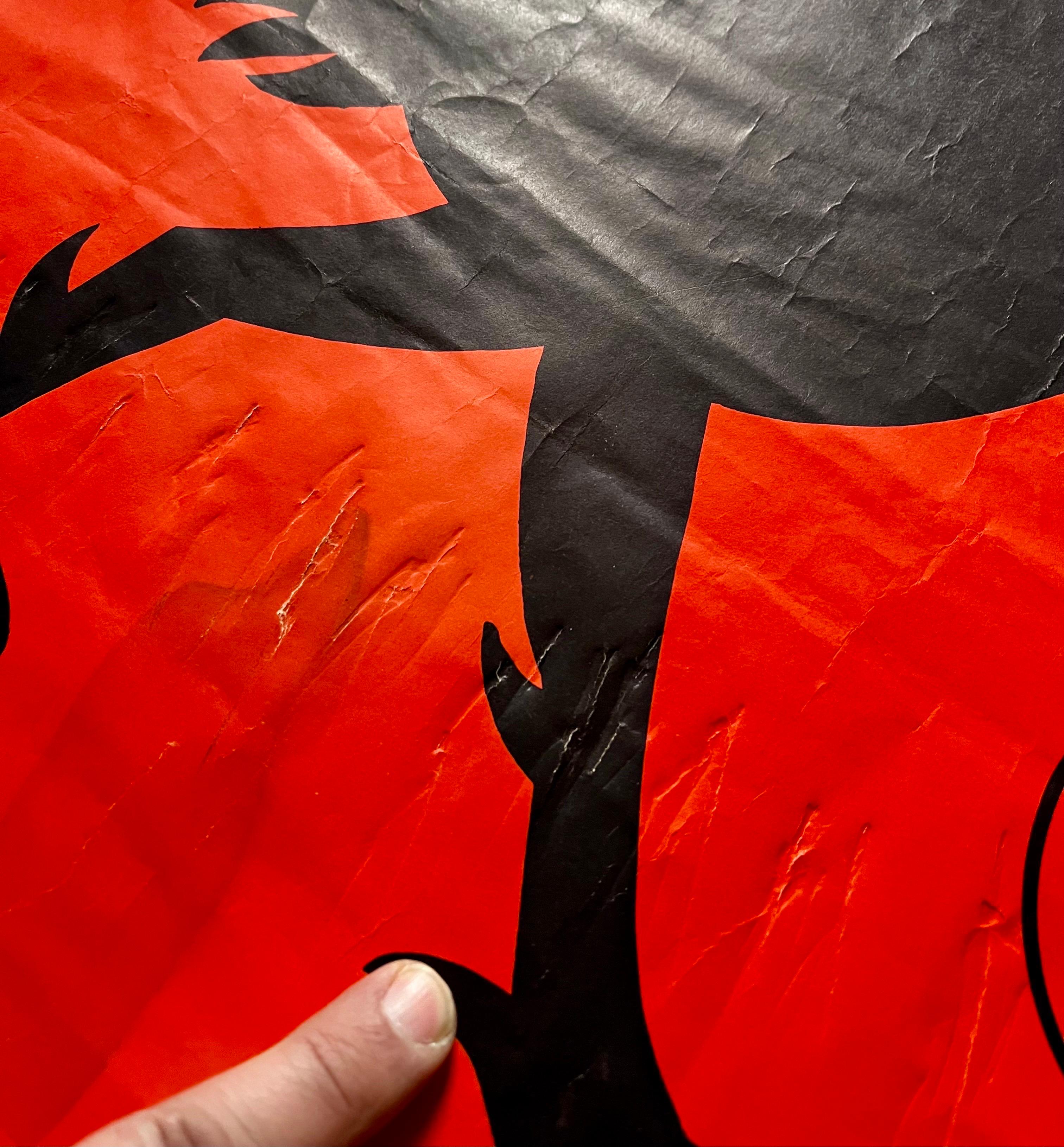 Graphic Poster of Cock-a-Doodle Dandy by Seán O'Casey performed in Berlin, 1970 For Sale 2