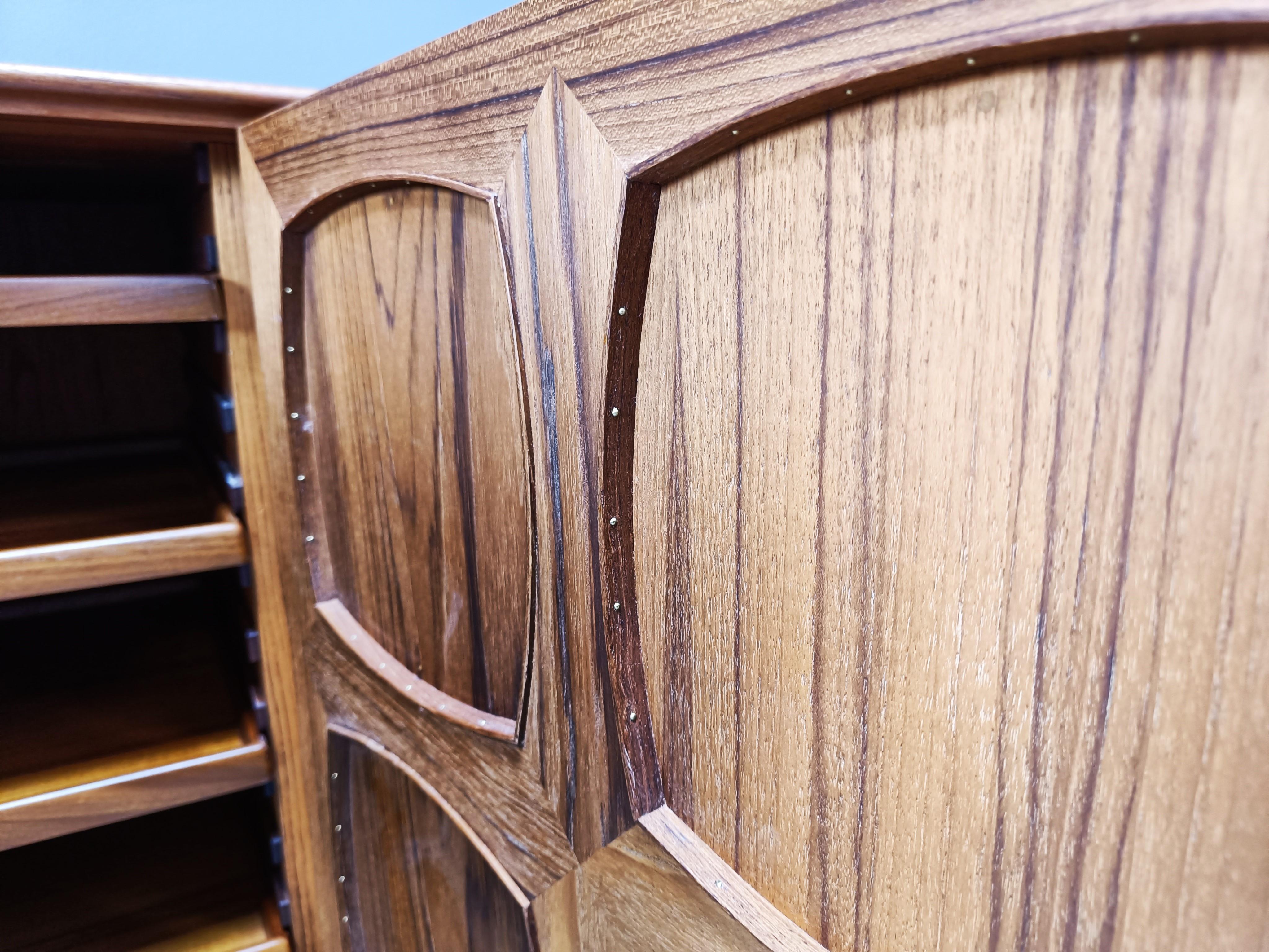 Graphic sideboard by Gustav Bahus, 1960s 5