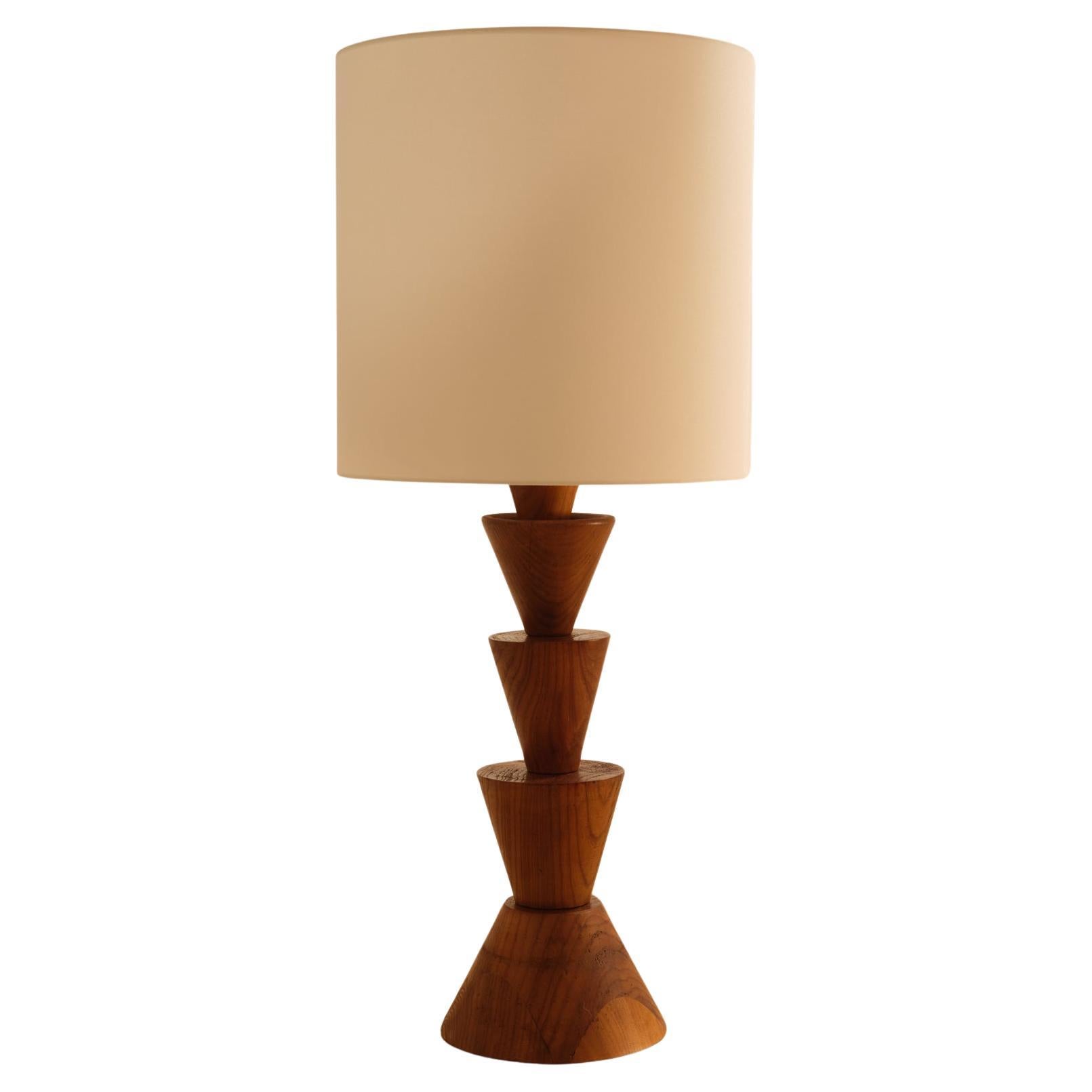 Lámpara gráfica de madera - Italia