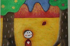 Graphic Yoshihiro Ueda Gouache