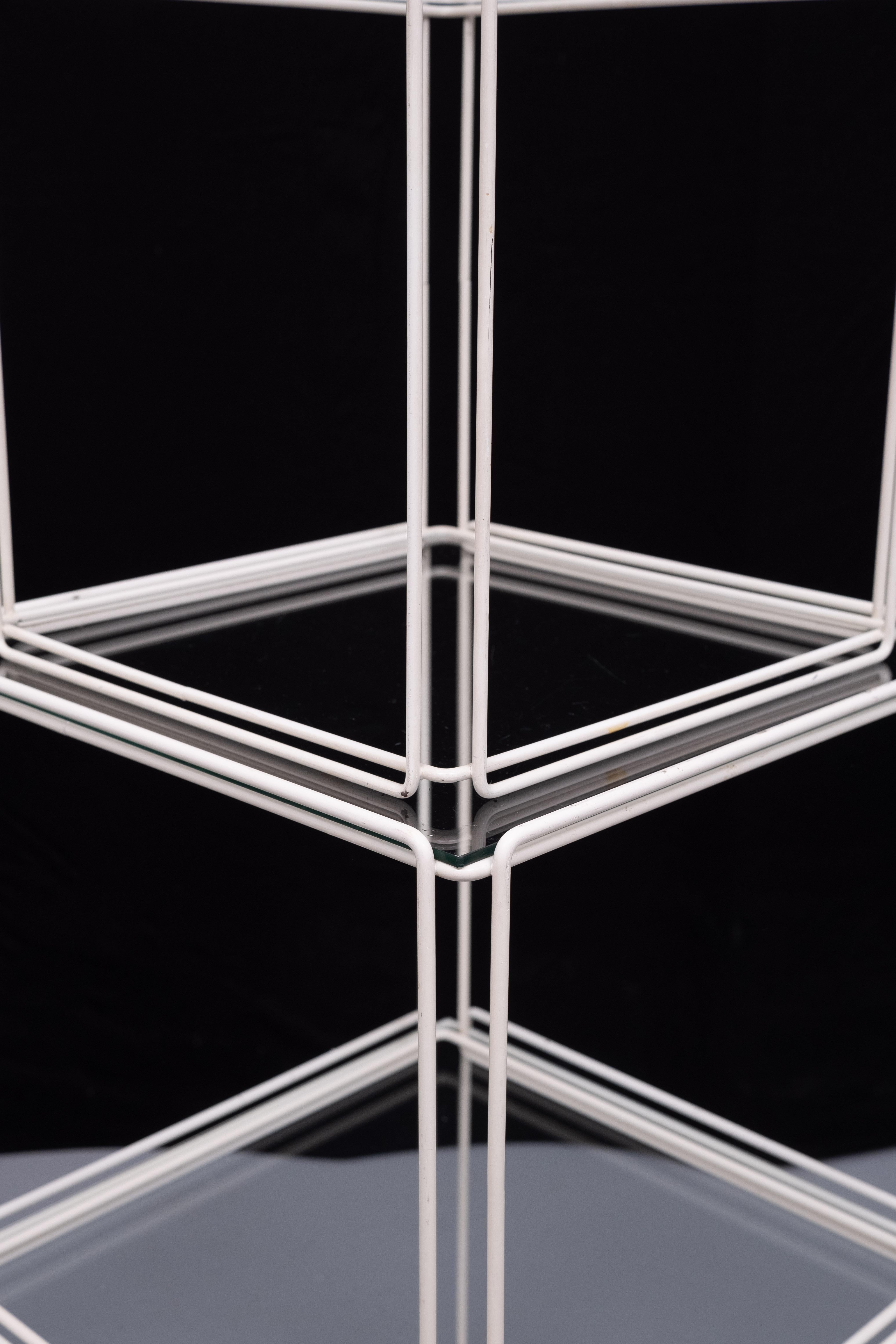 Graphical ''Isocele''  Nesting Tables by Max Sauze   1970s  France For Sale 2