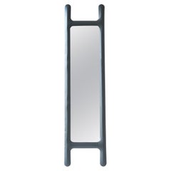 Miroir Sculptural Graphite Drab par Zieta