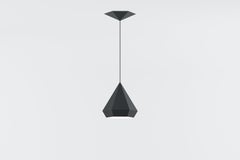 Graphite Grey Diamond Pendant by Sebastian Scherer
