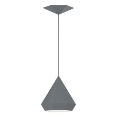 Pendentif en graphite et diamant gris de Sebastian Scherer