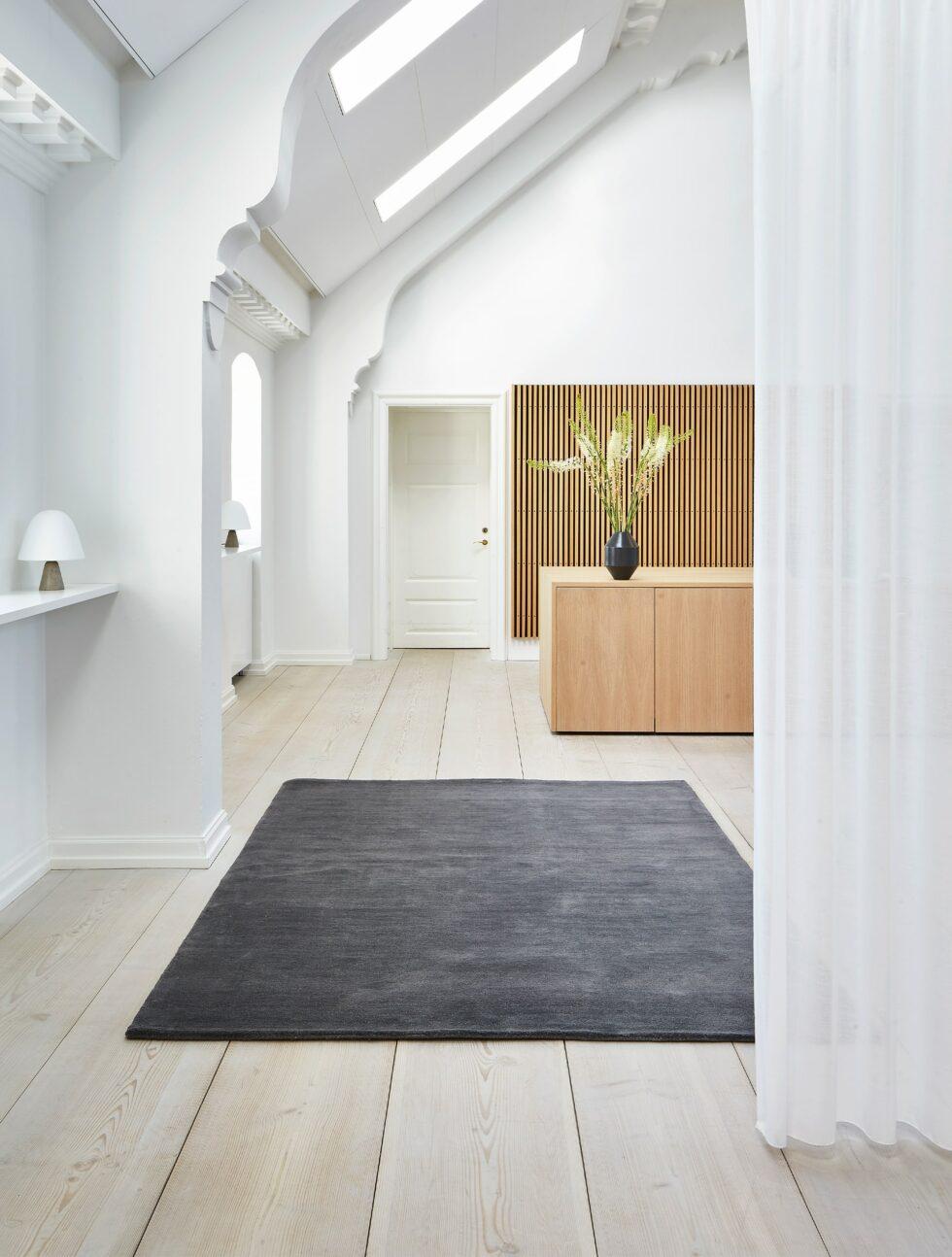 Post-Modern Graphite RePeat Carpet by Massimo Copenhagen For Sale