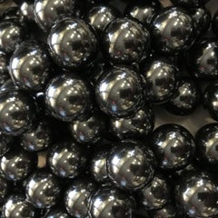 Graphite Steel Magnetic Ball Collection, Brazil, Contemporary