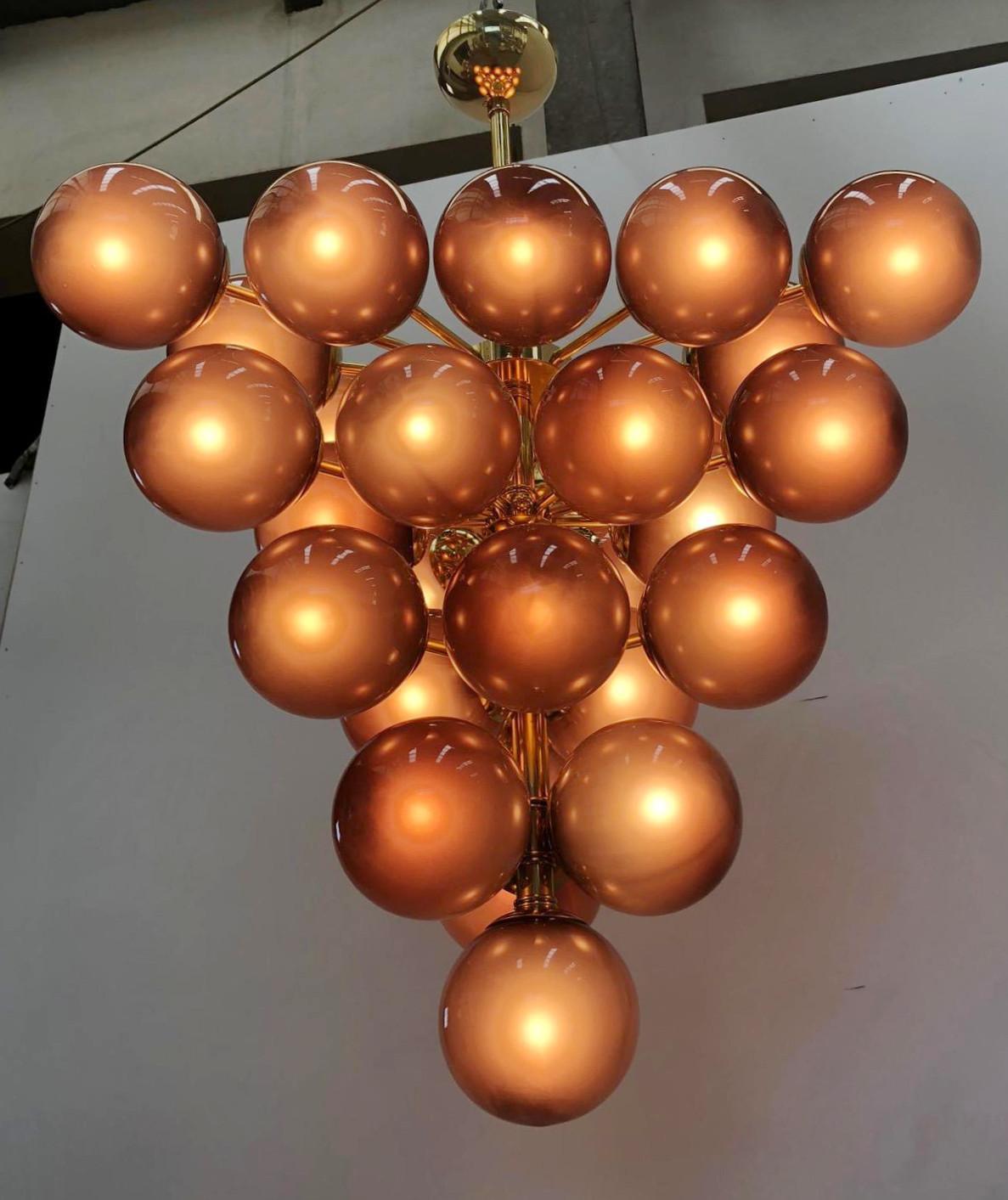 Contemporary Grappolo Chandelier by Fabio Ltd For Sale