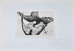 Combattre - Gravure originale de Gérard Cochet - Début du XXe siècle