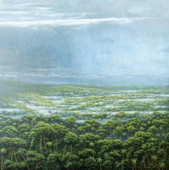 Tagundnachtgleiche Morgen von Gérard Priault - Tropischer Regenwald, Natur, Bäume