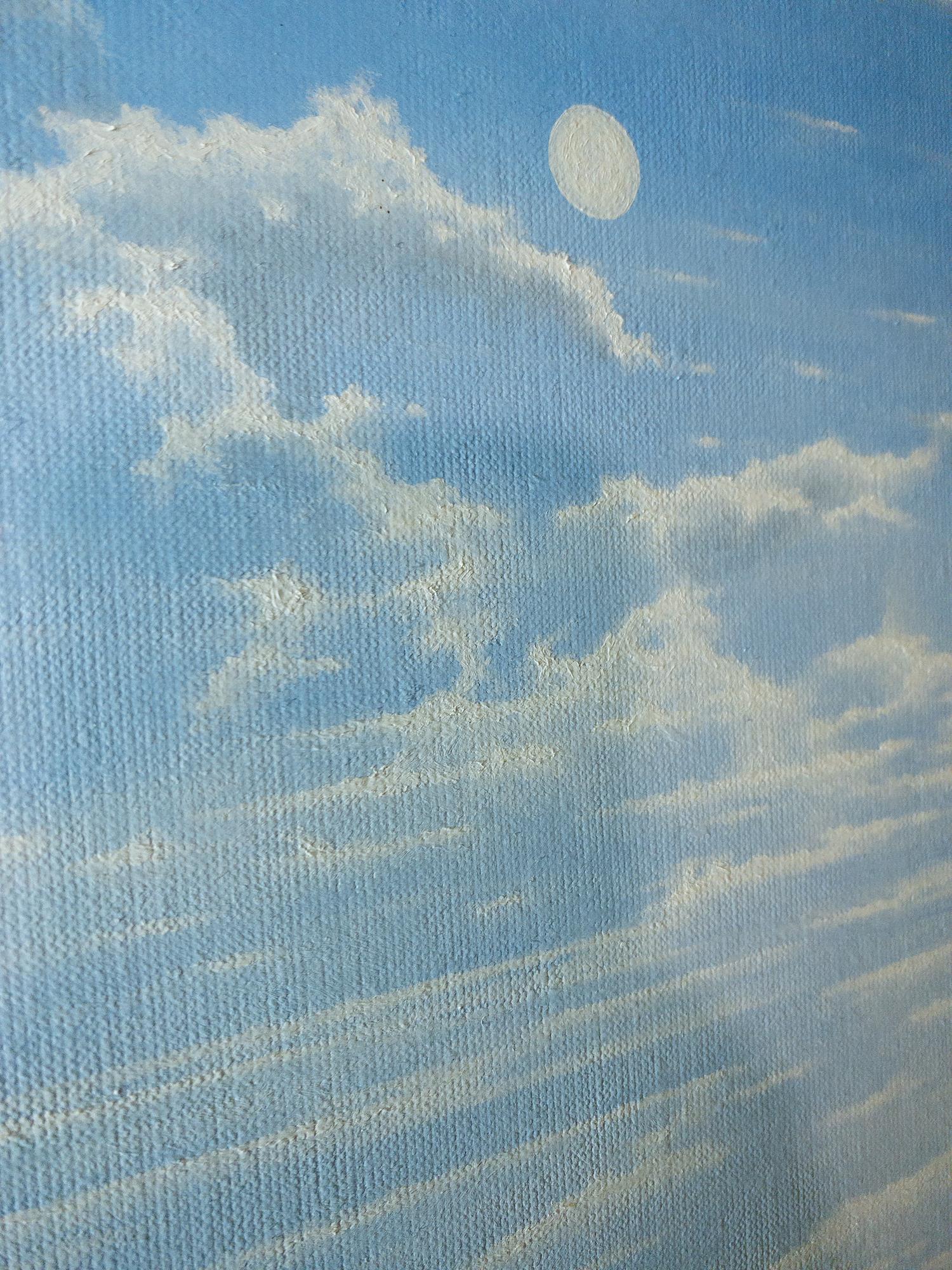 Nieblas y aromas de Gérard Priault - Pintura selva tropical, naturaleza, árboles en venta 5