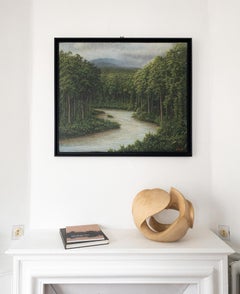 Of Harmony and Turmoil by Gérard Priault - Tropical rainforest painting, nature