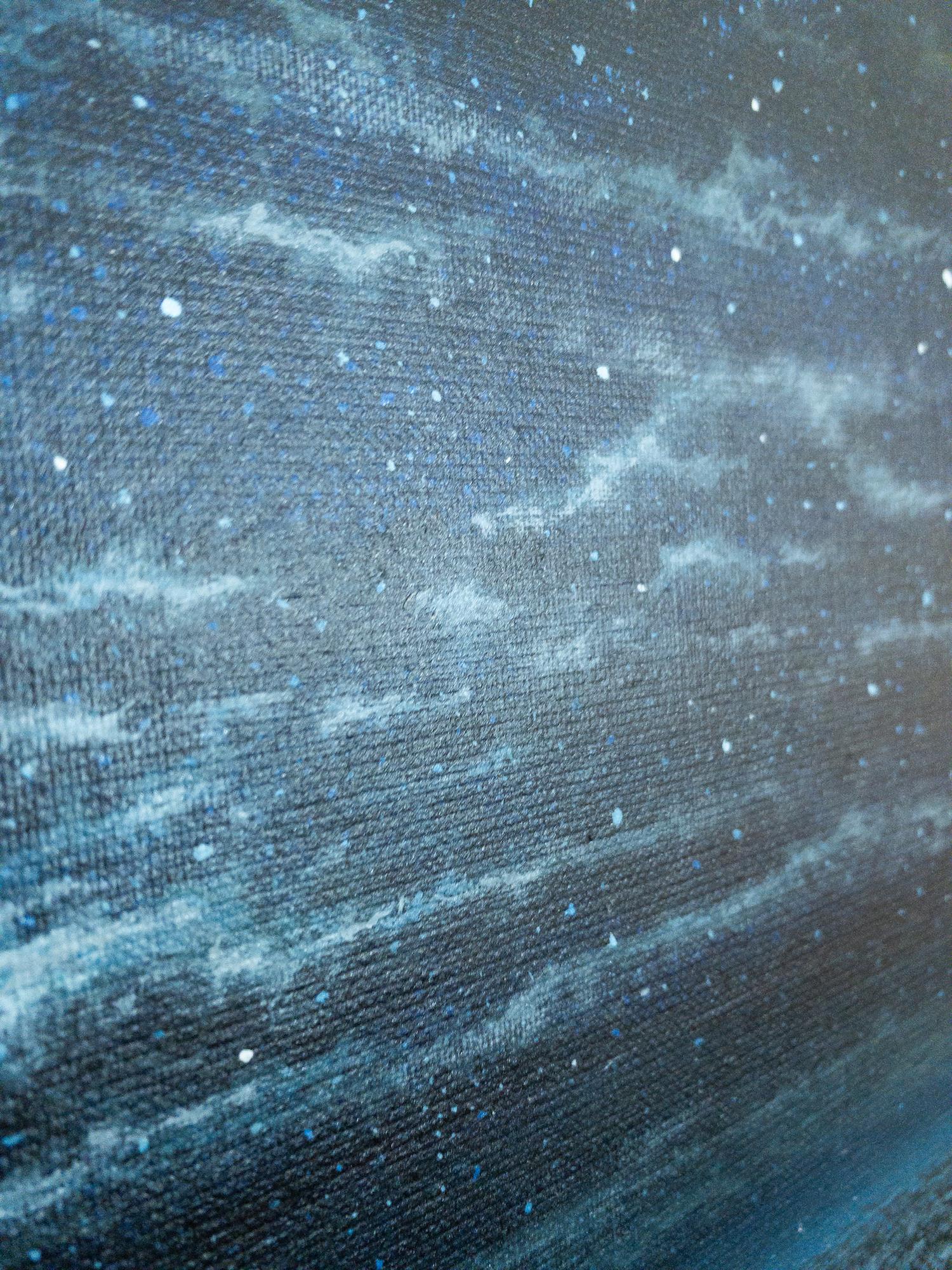 The Celestial River von Gérard Priault - Tropische Regenwaldmalerei, Landschaft im Angebot 9