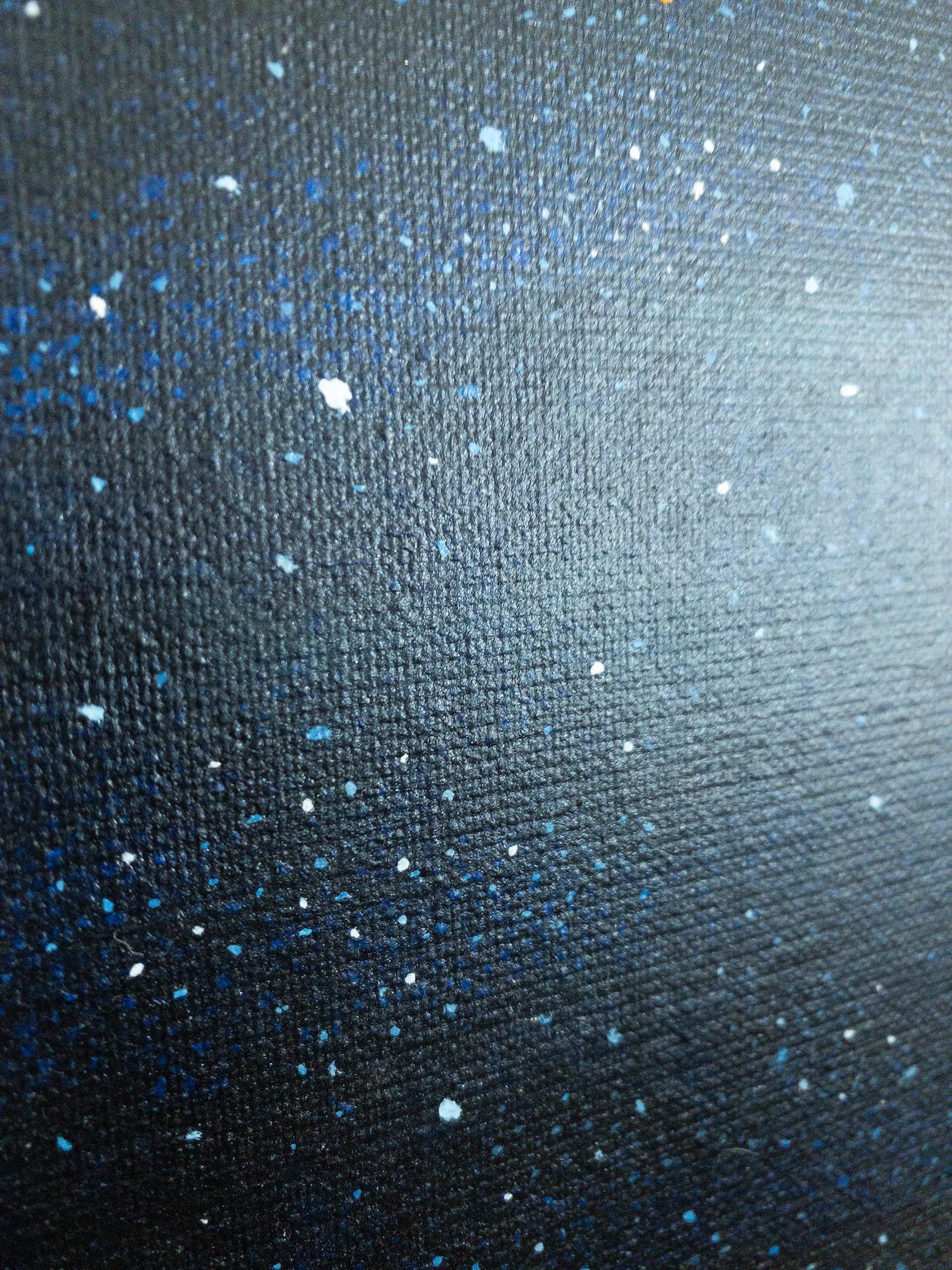 The Celestial River von Gérard Priault - Tropische Regenwaldmalerei, Landschaft im Angebot 11