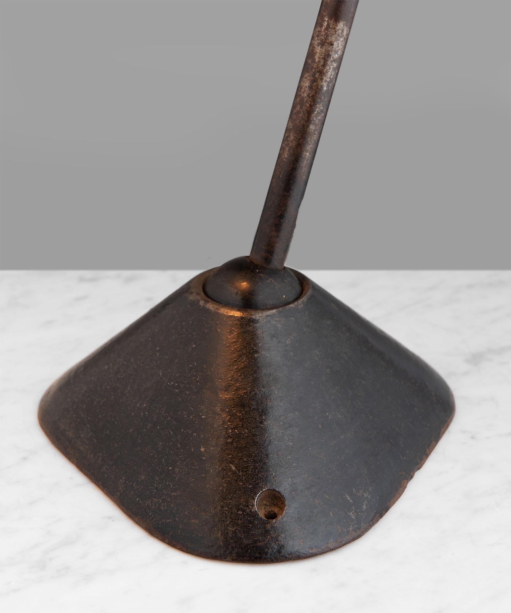 French Gras Desk Lamp, France, circa 1930