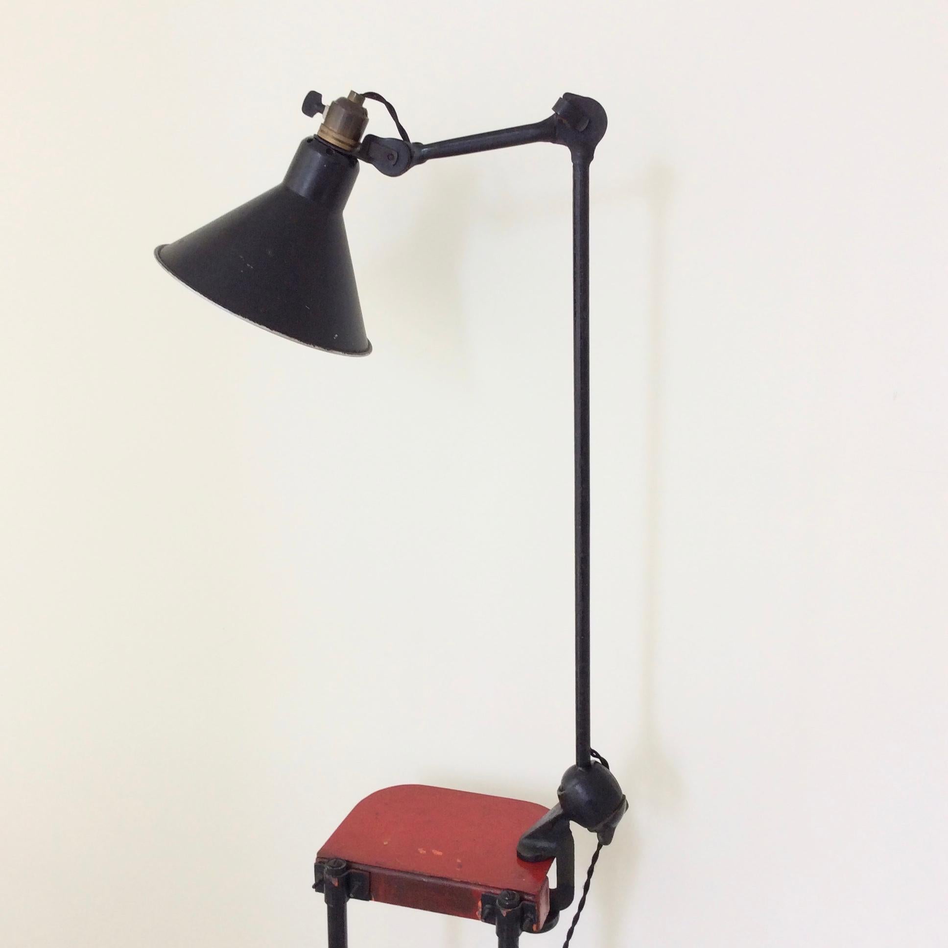 Industrial Gras Lamp 201 Model, France, circa 1930