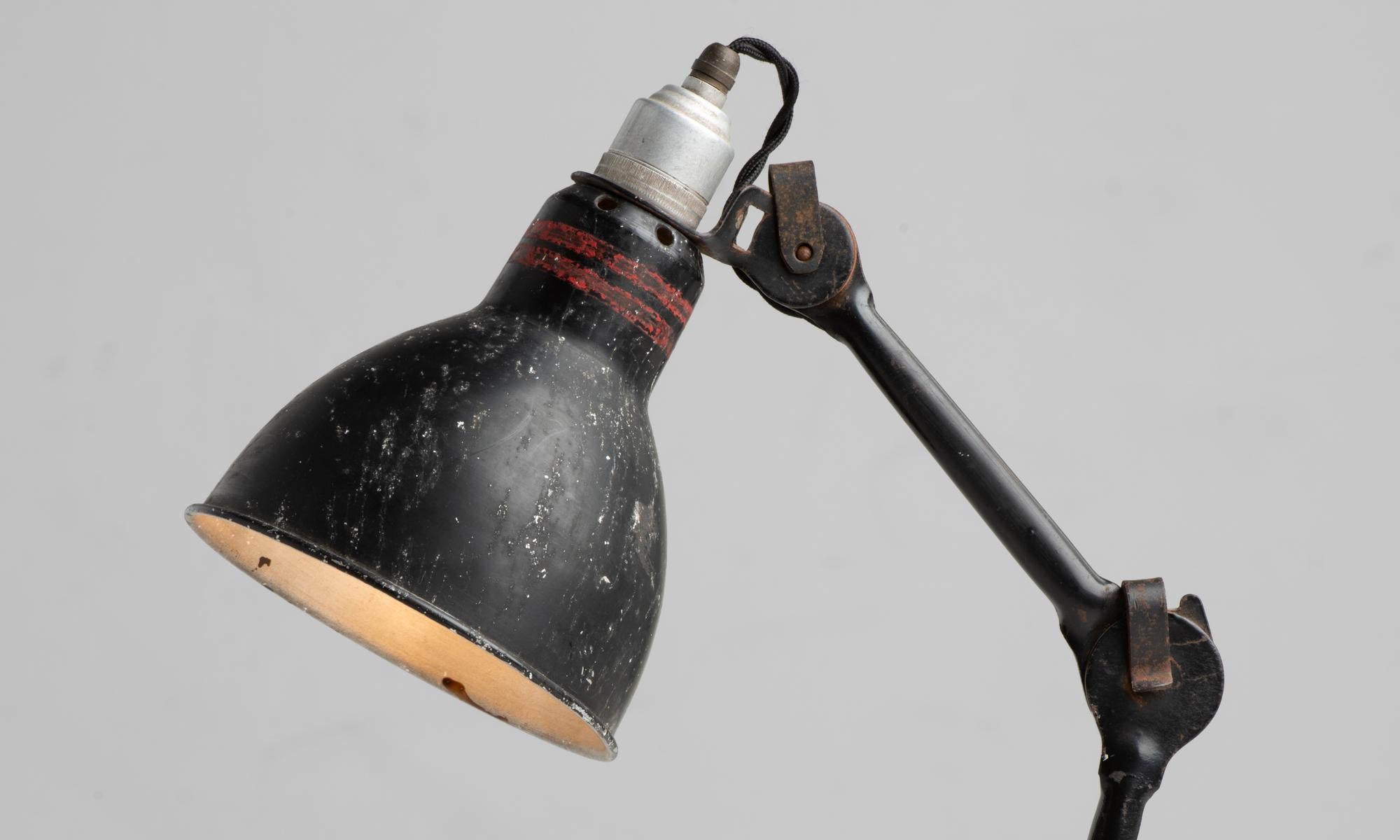 Industrial Gras Lamp No. 205, France, circa 1930
