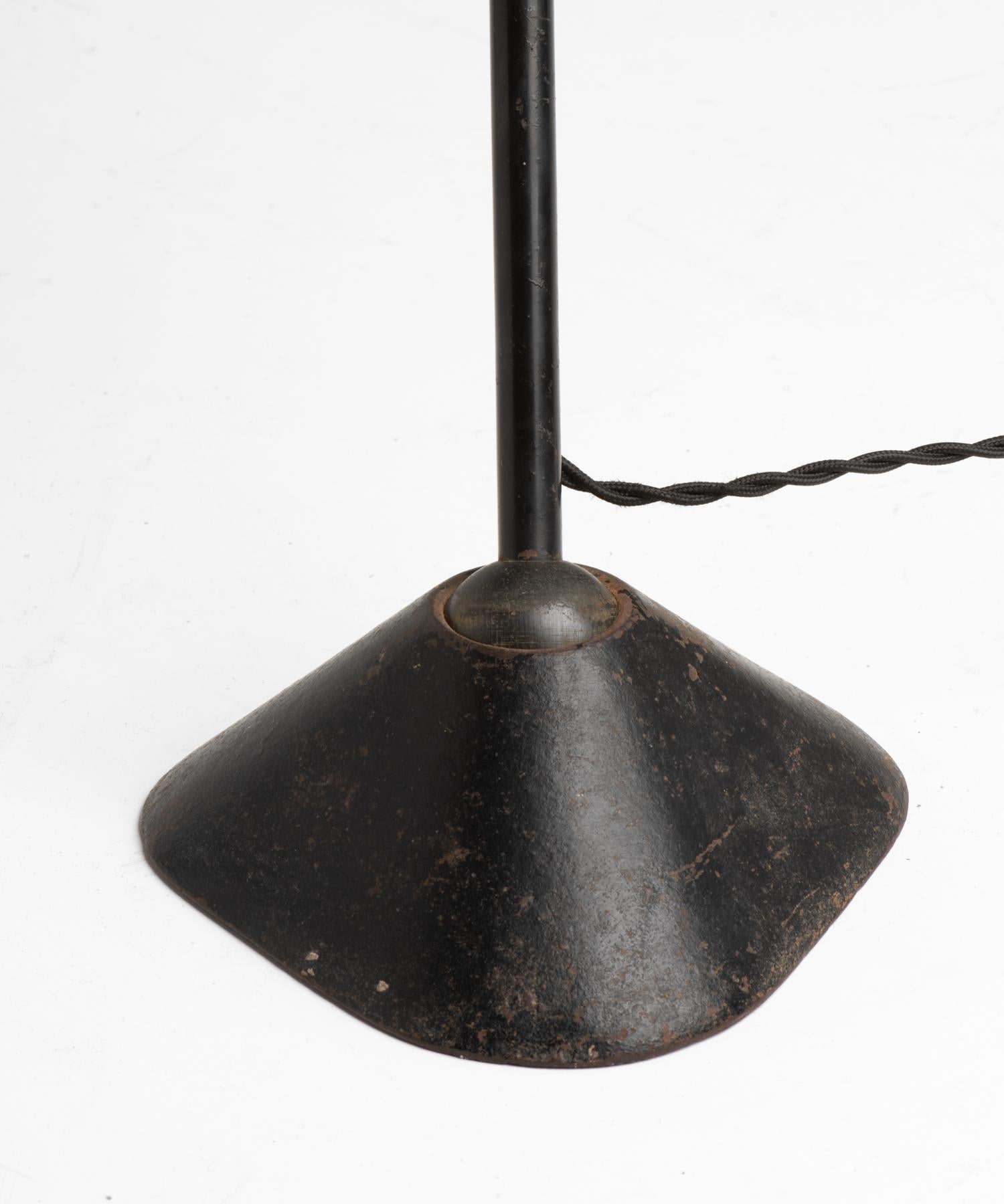 Gras Lamp No. 205, France, circa 1930 In Good Condition In Culver City, CA