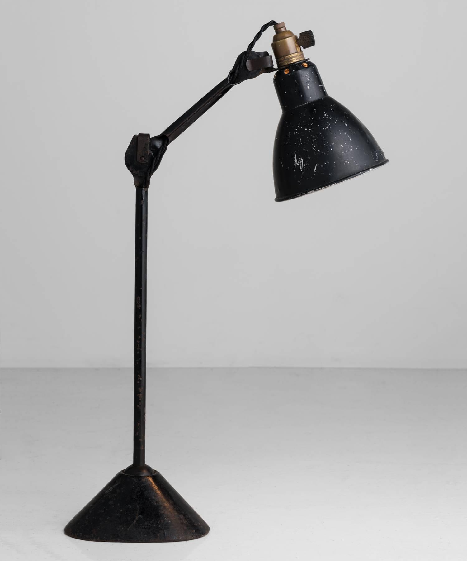 French Gras Lamp No. 205, circa 1930