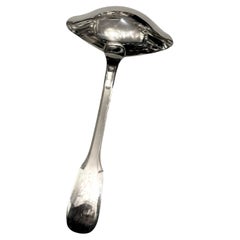 "Gras-Maigre" Sauce Spoon in Silver-Plated Metal – Vieux Paris Style