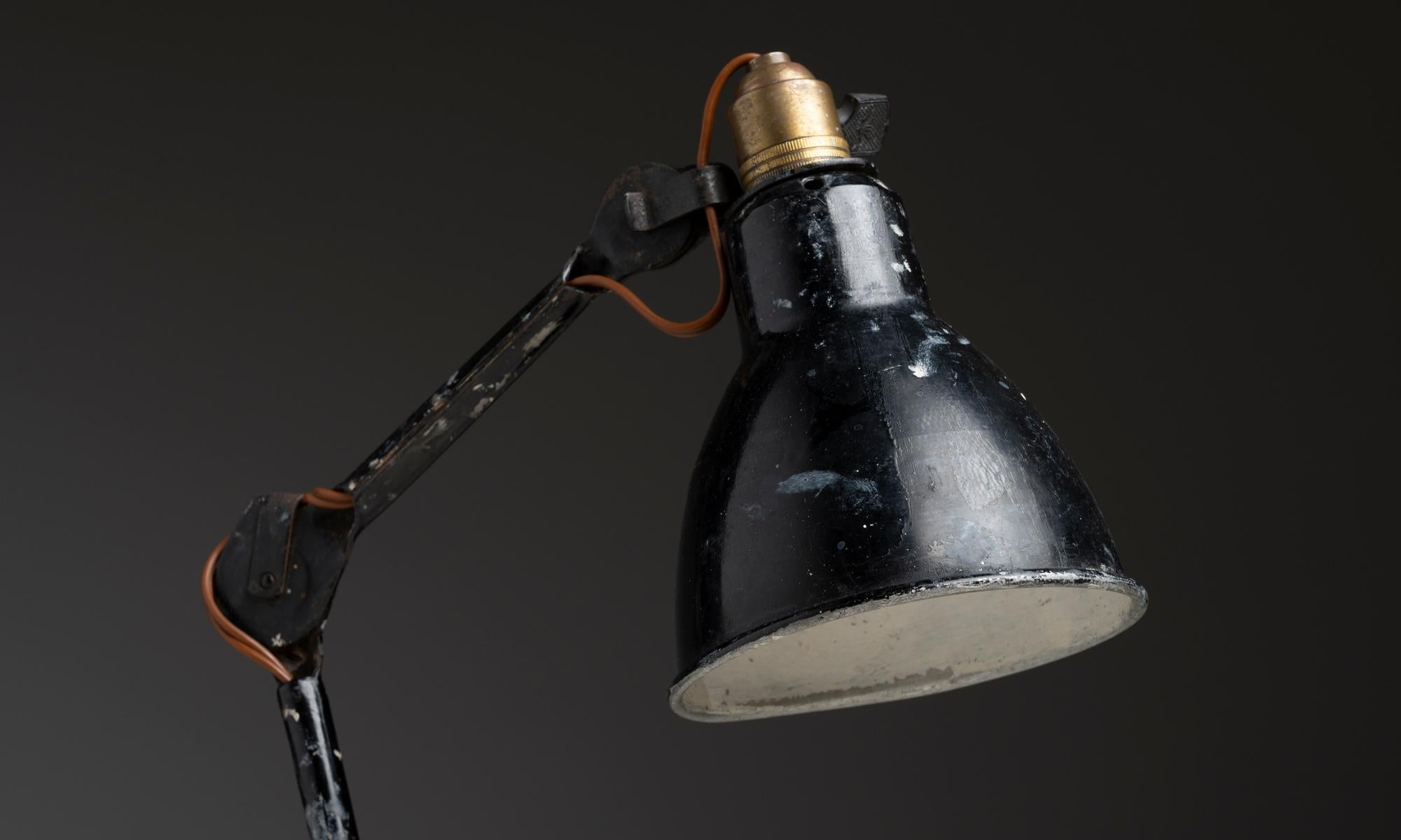 Gras Table Lamp, France circa 1930 In Fair Condition In Culver City, CA